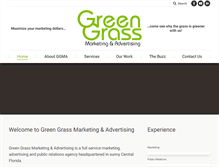 Tablet Screenshot of greengrass4me.com